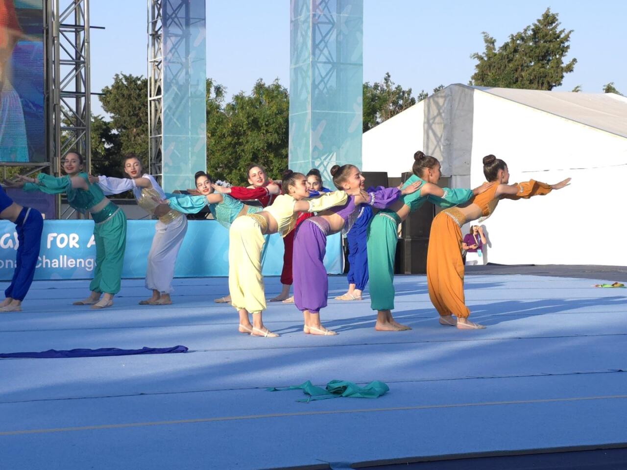 Bakıda “Gimnastika hamı üçün” növü üzrə beynəlxalq turnirin açılış mərasimi olub