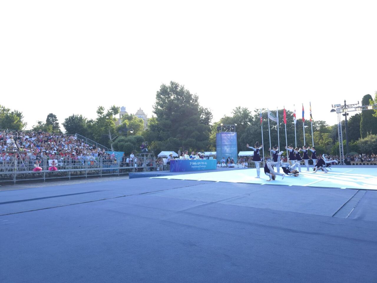 Bakıda “Gimnastika hamı üçün” növü üzrə beynəlxalq turnirin açılış mərasimi olub