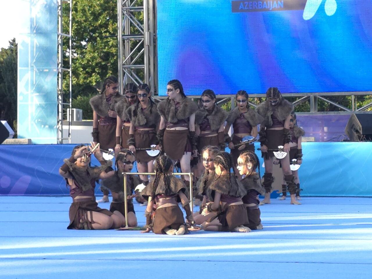 Bakıda “Gimnastika hamı üçün” növü üzrə beynəlxalq turnirin açılış mərasimi olub