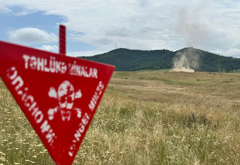 Ağdamda minaya düşən şəxsin