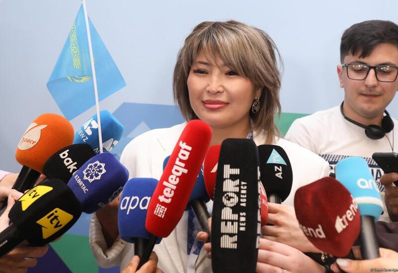 Представительница Казахстана отметила высокий уровень организации молодежного форума ОЭС в Агдаме