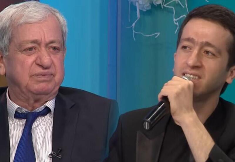 Oğlunun ifası Xalq artistini kövrəltdi