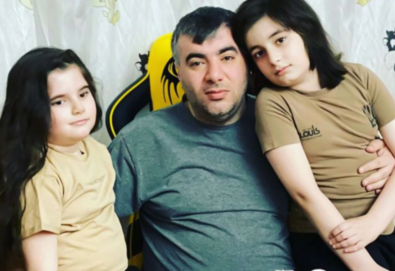 Rəşad Dağlının övladlarının sevinci