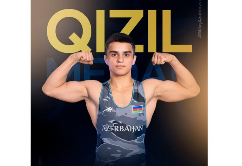 Азербайджанский борец стал чемпионом Европы