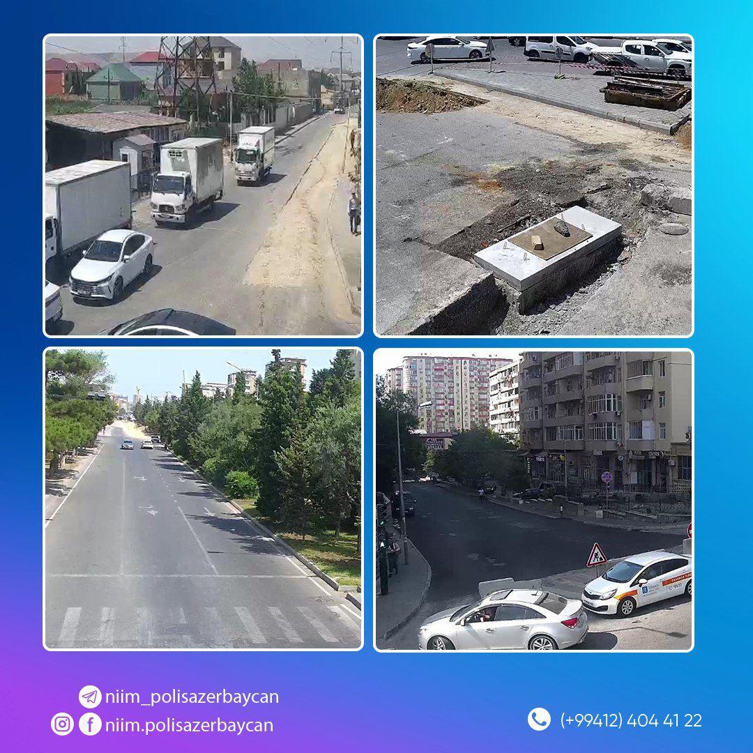 Bu yollarda hərəkətə məhdudiyyət qoyulub