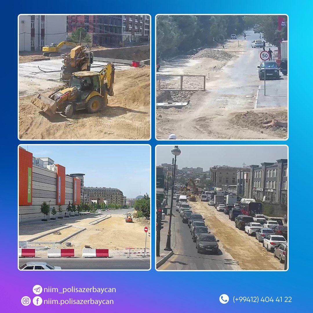 Bu yollarda hərəkətə məhdudiyyət qoyulub