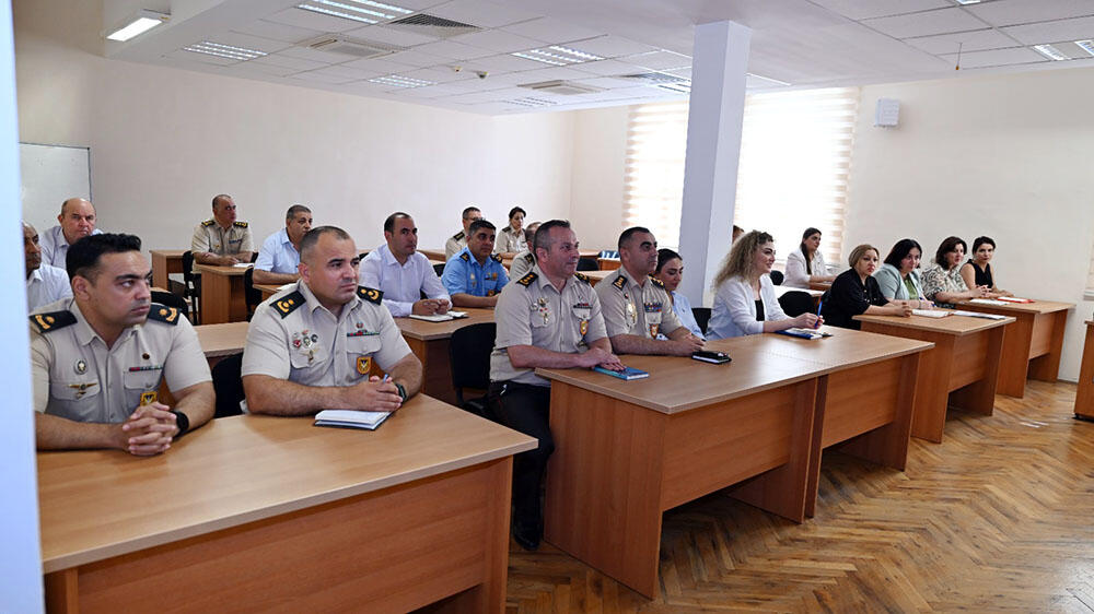 В Азербайджане прошли тренинги в Национальном университете обороны по программе НАТО