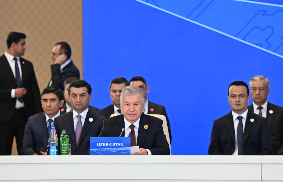Prezident İlham Əliyev Xankəndi şəhərində İqtisadi Əməkdaşlıq Təşkilatının 17-ci Zirvə görüşündə çıxış edib