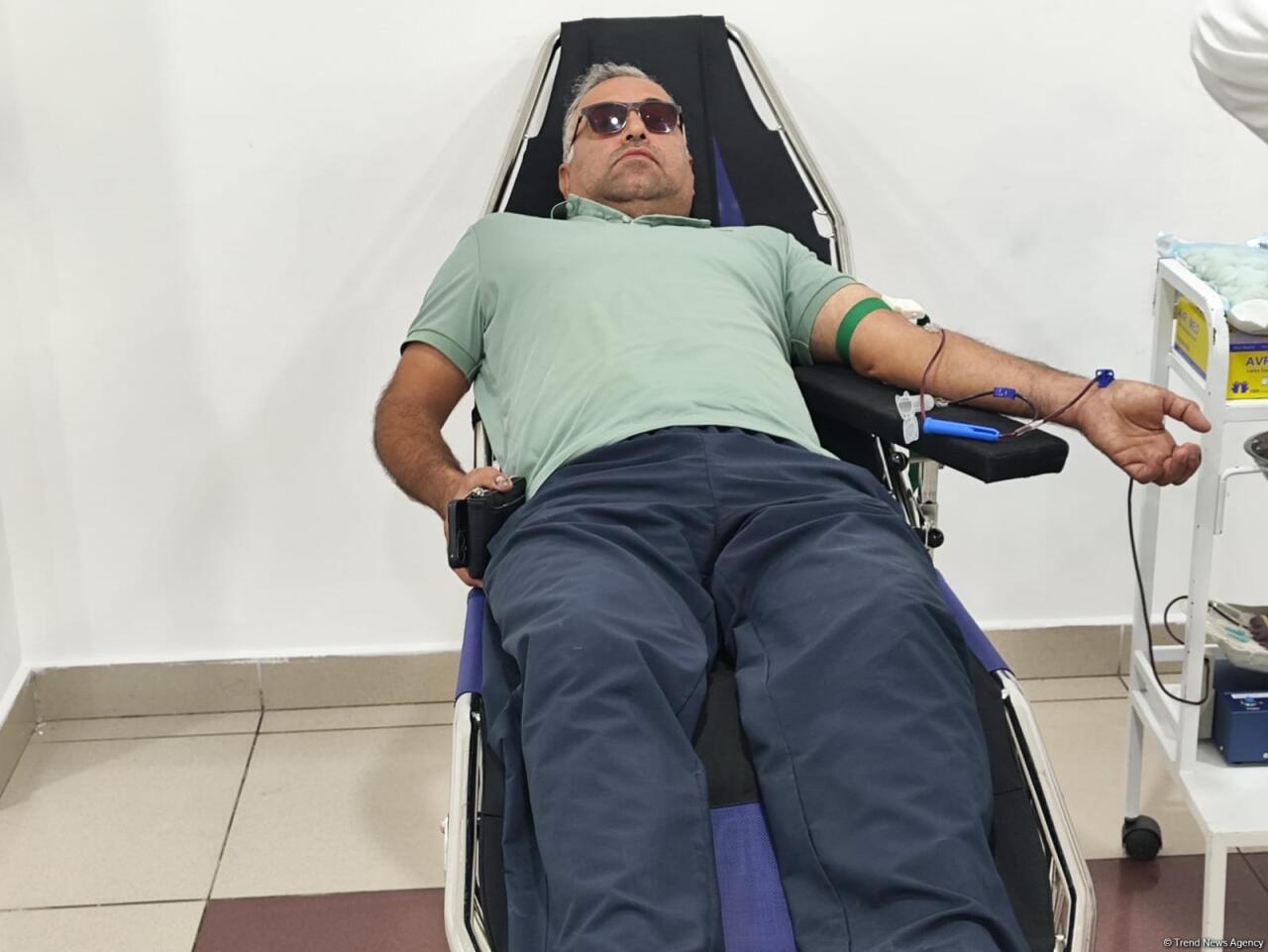 Aşura günü ilə bağlı qanvermə aksiyası başladı