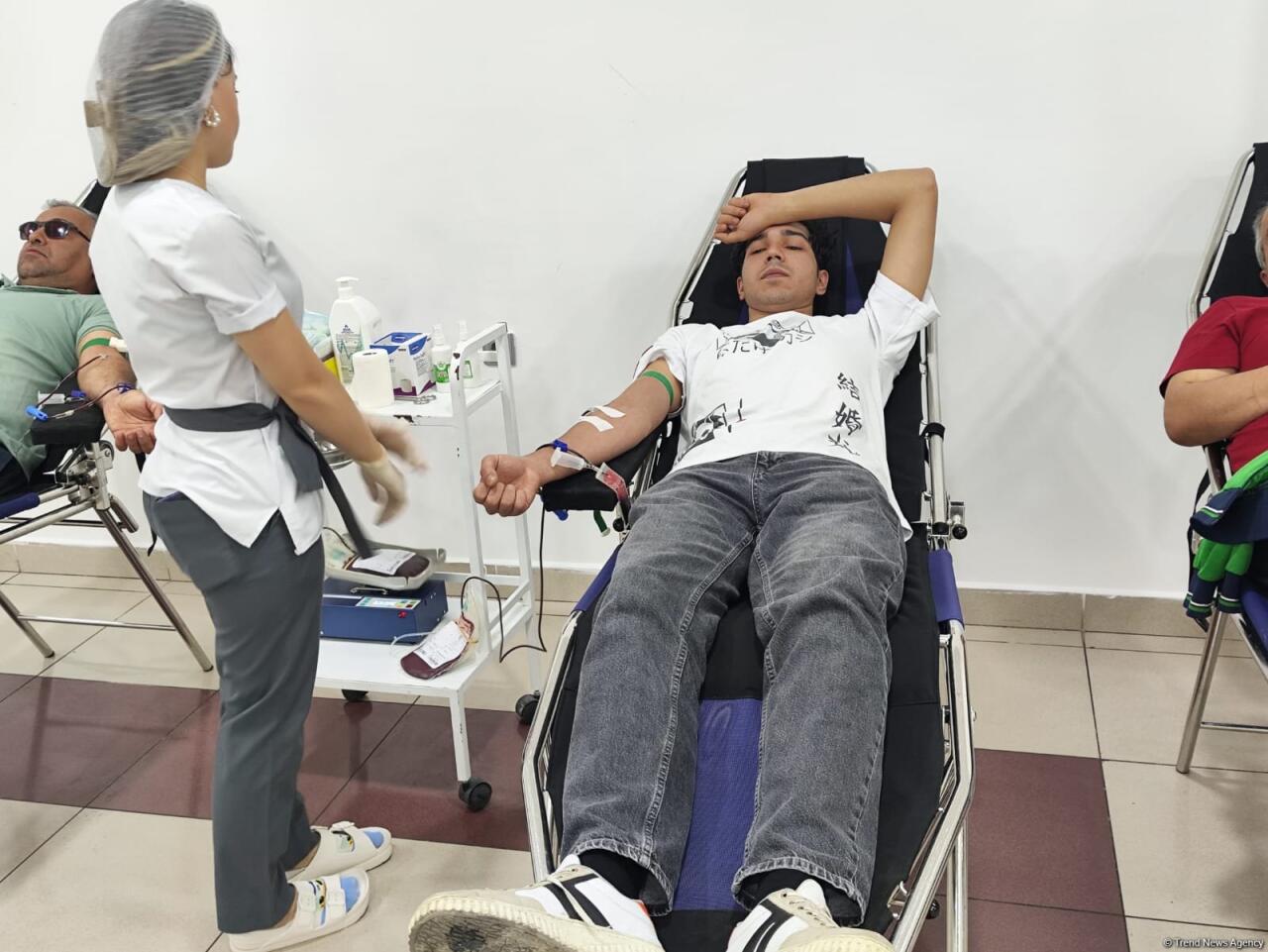 Aşura günü ilə bağlı qanvermə aksiyası başladı