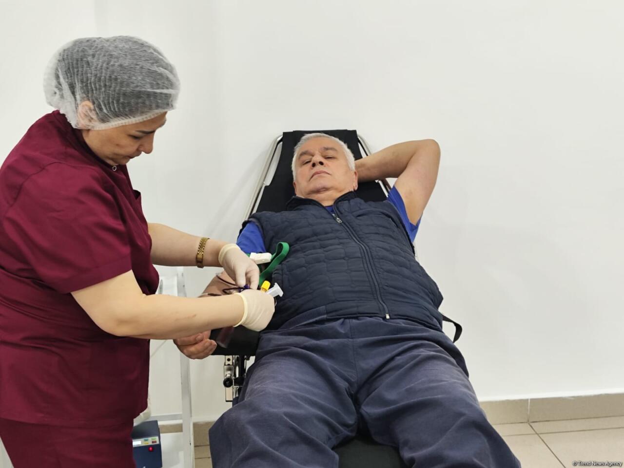 Aşura günü ilə bağlı qanvermə aksiyası başladı