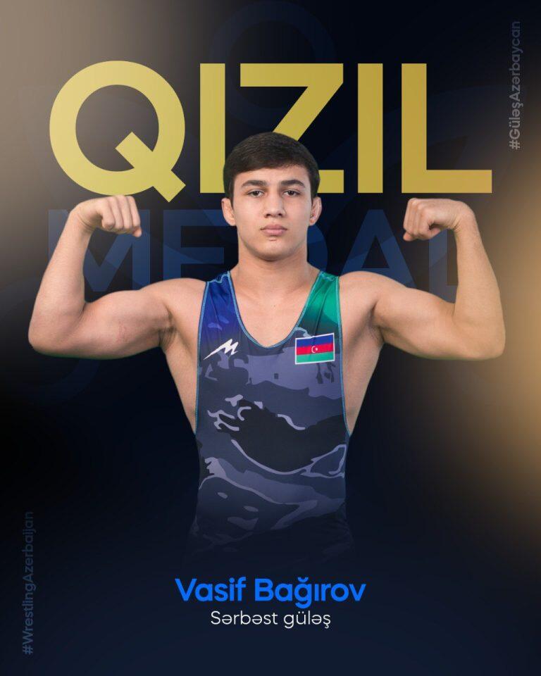 Азербайджанский борец стал чемпионом Европы среди юниоров