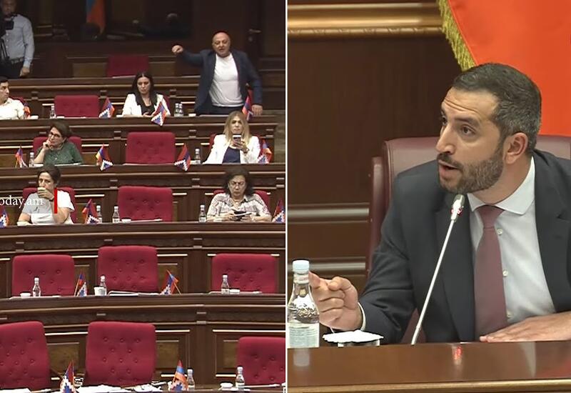 Перепалка в парламенте Армении