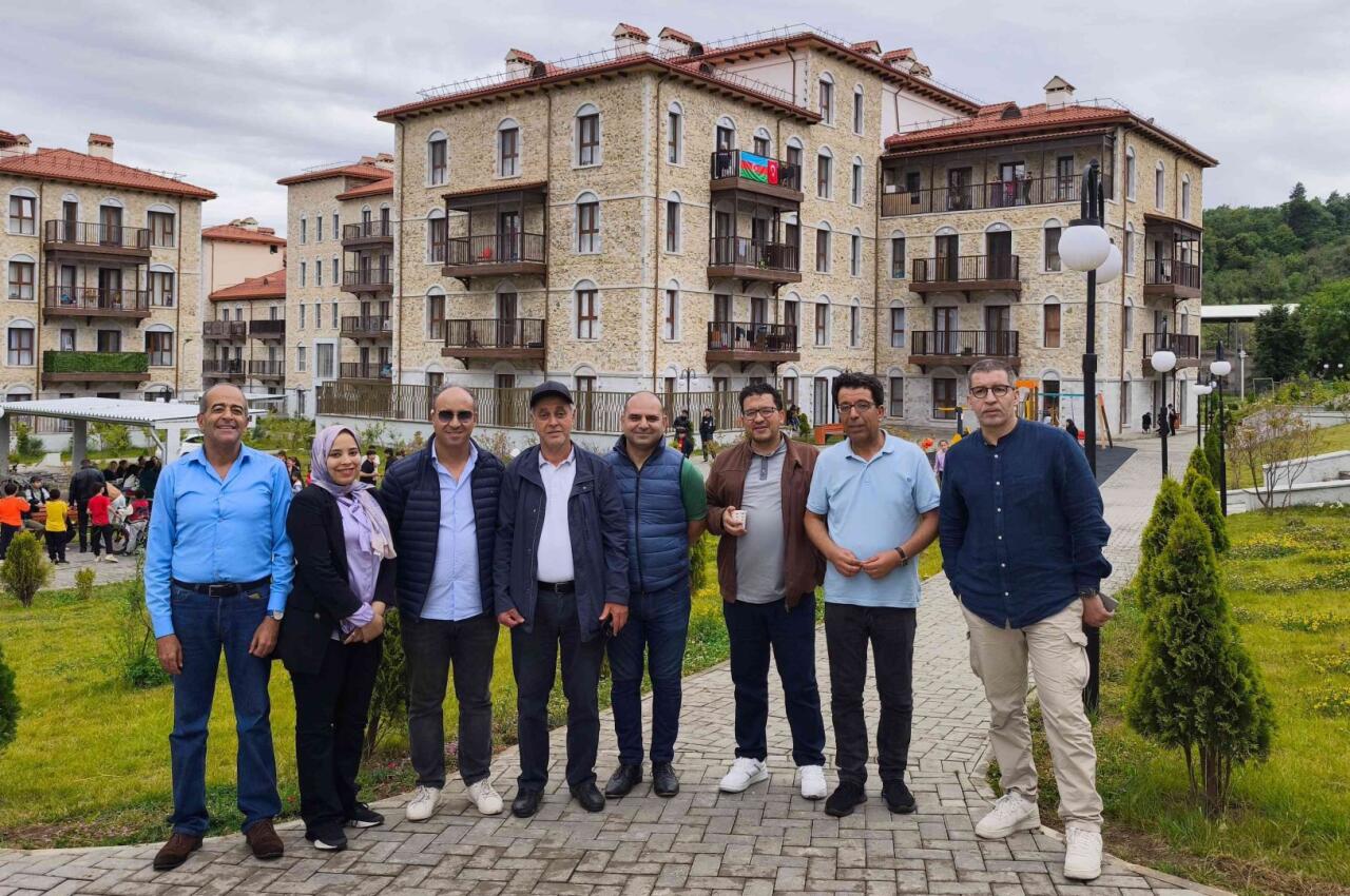 Mərakeşli jurnalistlər Xankəndi və Şuşaya səfər ediblər