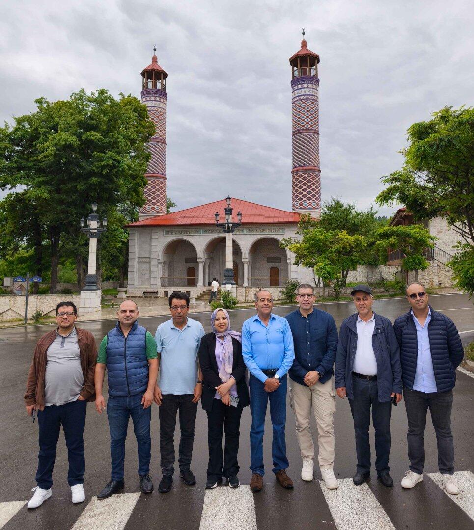 Mərakeşli jurnalistlər Xankəndi və Şuşaya səfər ediblər