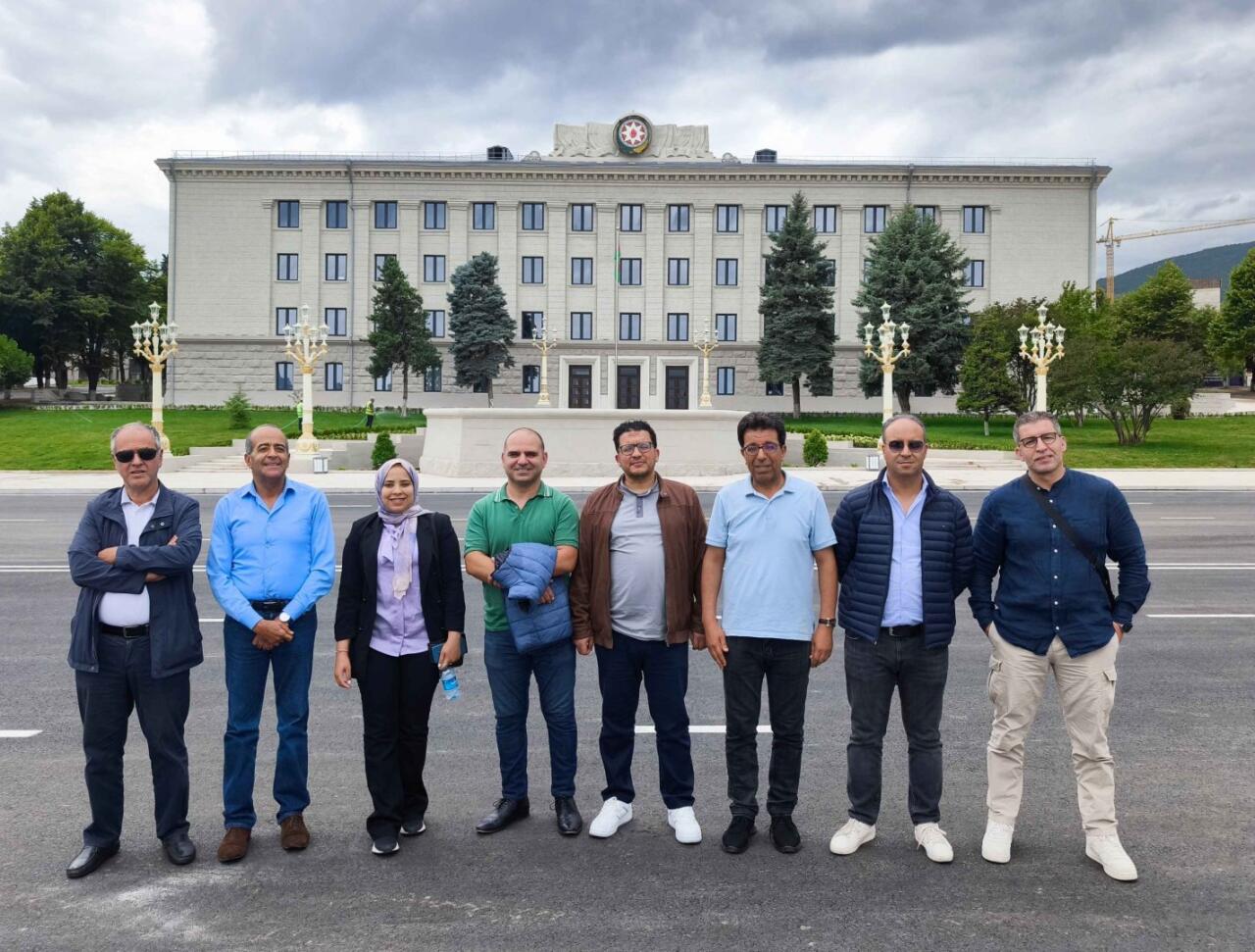 Mərakeşli jurnalistlər Xankəndi və Şuşaya səfər ediblər