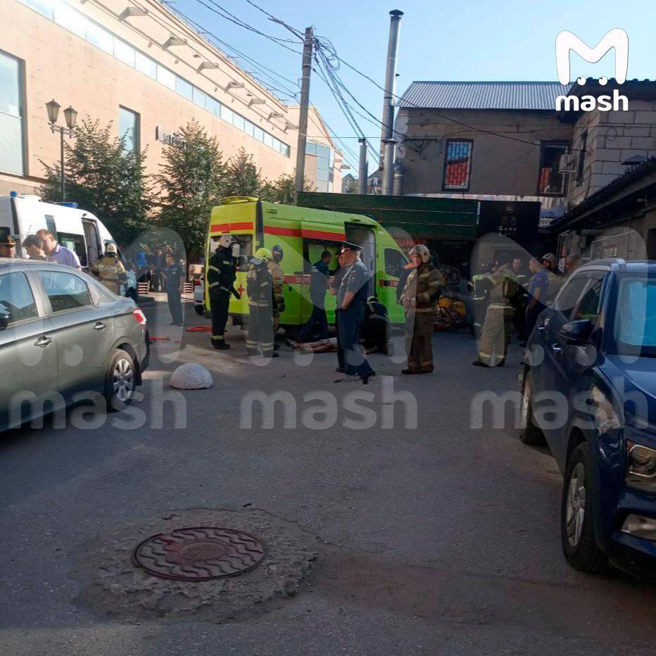 В баре в России взорвалась граната, есть погибший и раненые