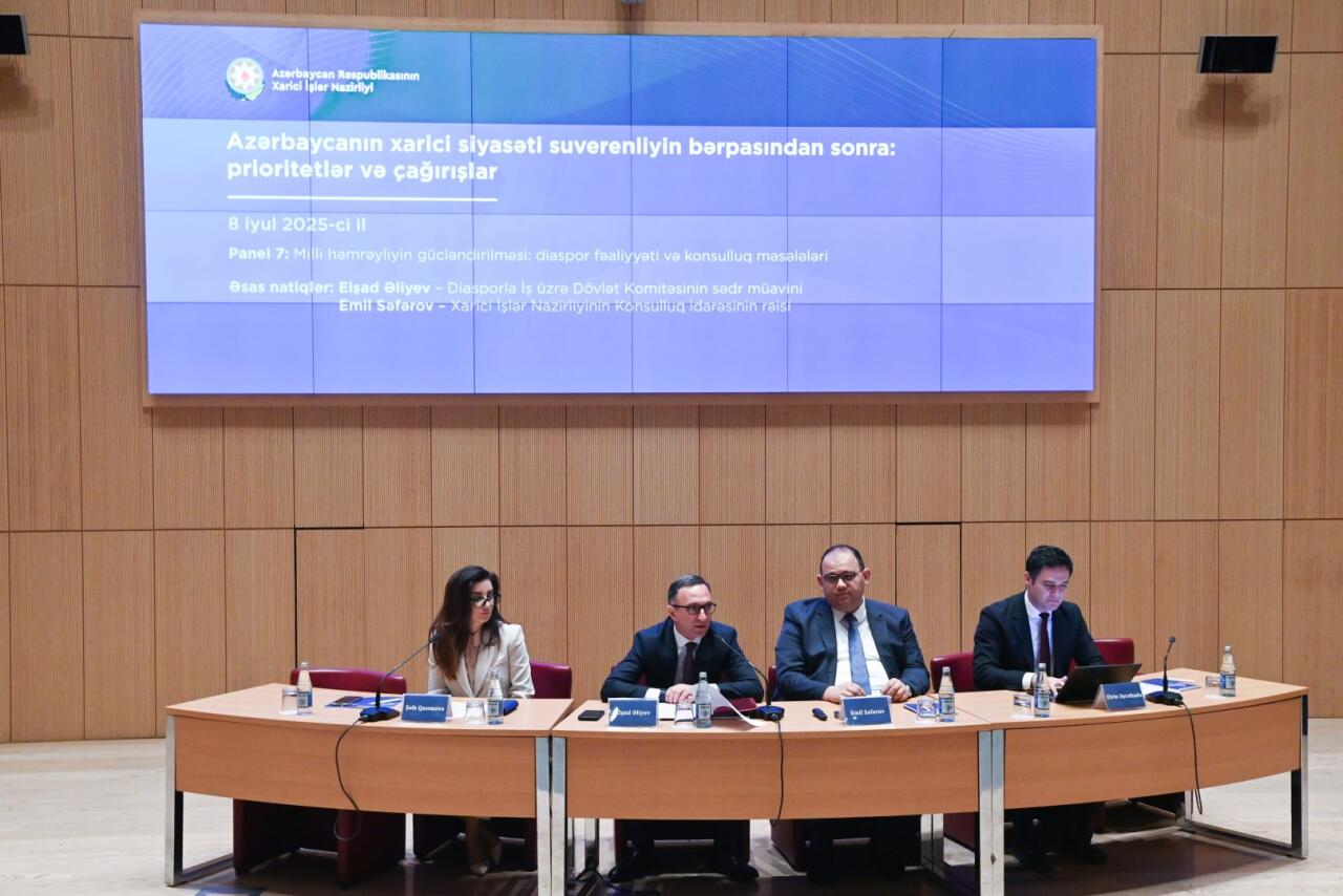 Главы дипломатических служб обсудили вопросы защиты прав азербайджанцев за рубежом