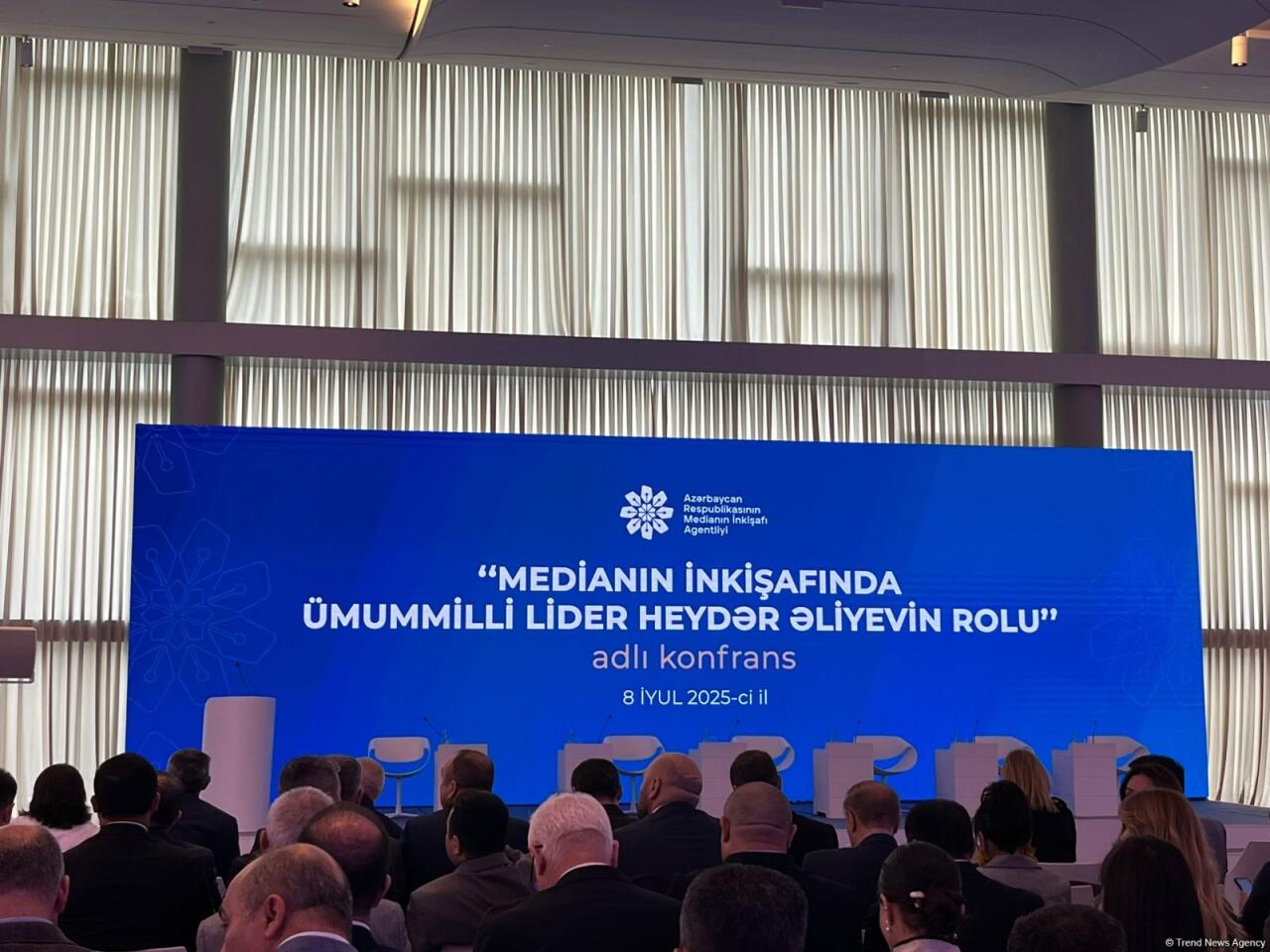 “Medianın inkişafında Ümummilli Lider Heydər Əliyevin rolu” adlı konfrans və “Azərbaycan mətbuatının 150 ili: Tarixdən günümüzə” adlı sərgi təşkil edilib