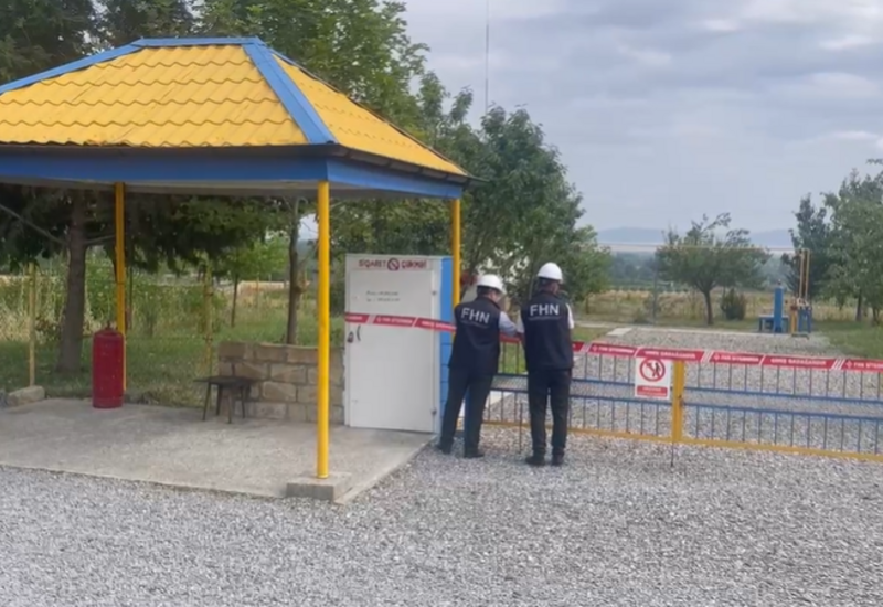В одном из городов Азербайджана приостановлена работа газозаправочной станции