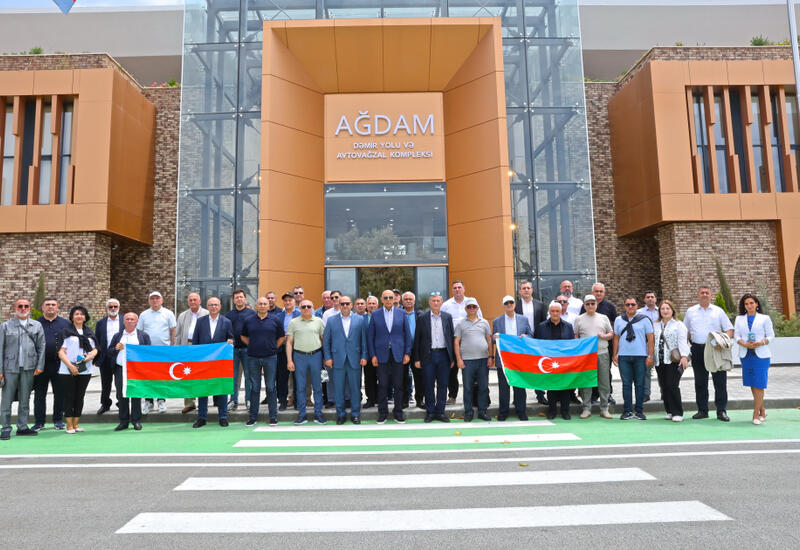 Руководители политических партий Азербайджана посетили Агдам
