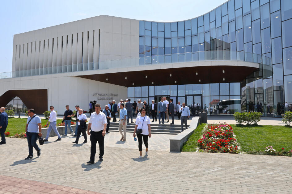 Руководители политических партий Азербайджана посетили Агдам