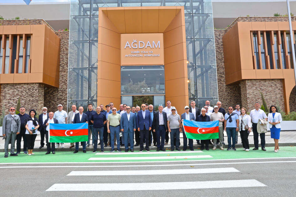 Руководители политических партий Азербайджана посетили Агдам