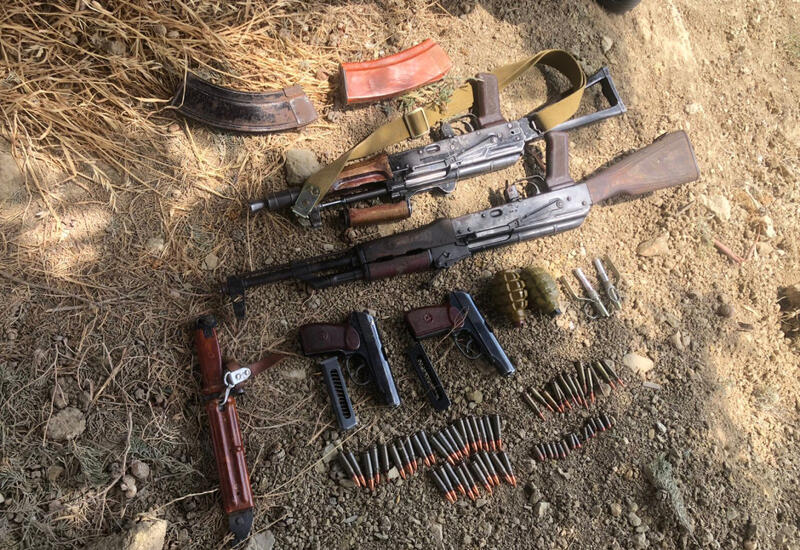 Abşeronda silah-sursat tapıldı