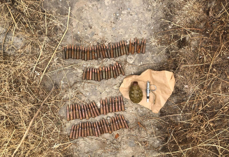 В Абшеронском районе обнаружены боеприпасы