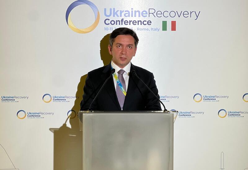 Yalçın Rəfiyev beynəlxalq konfransda Ukraynadakı müharibənin regionda təhlükəsizliyə ciddi zərər verdiyini bildirib