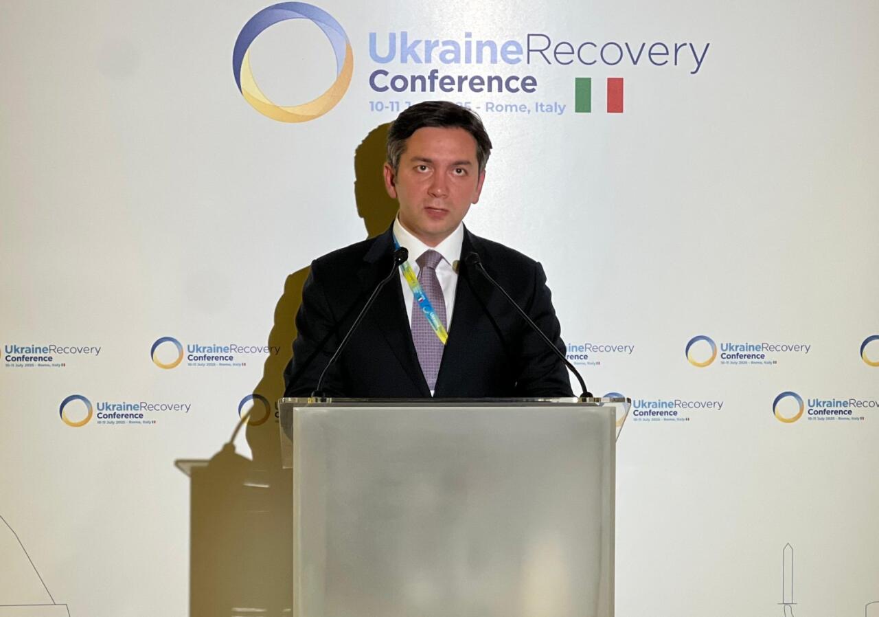 Ялчин Рафиев принял участие в конференции по восстановлению Украины