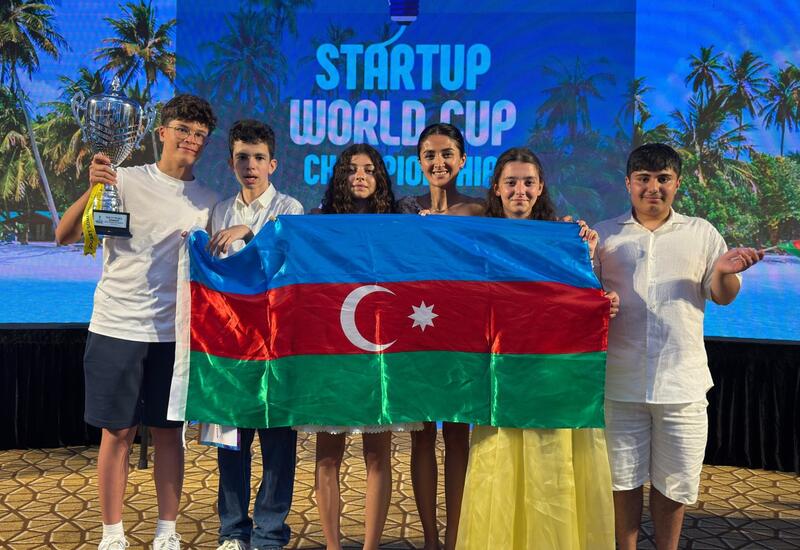 Ученики MiniBoss Baku одержали победу на Всемирном чемпионате стартапов