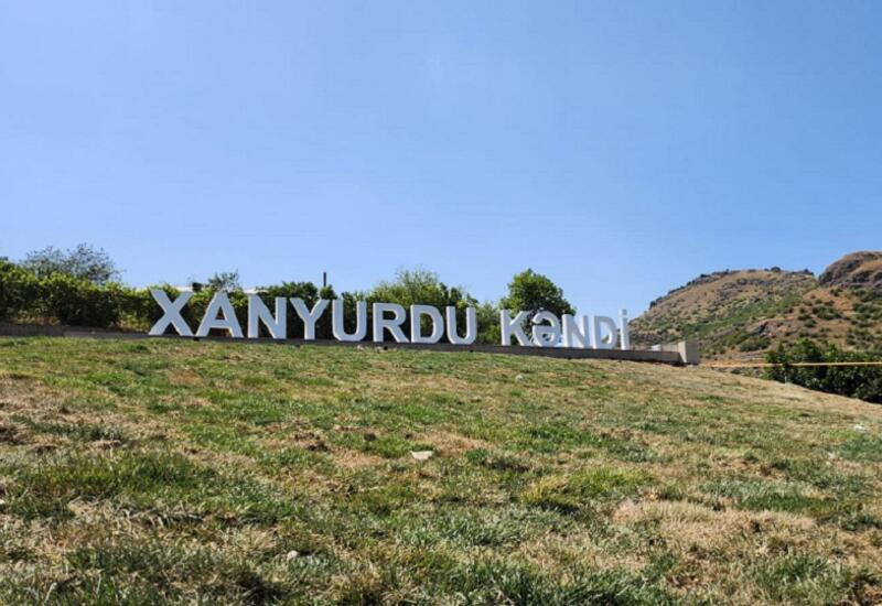 Köç karvanı Xocalı rayonunun Xanyurdu kəndinə çatıb