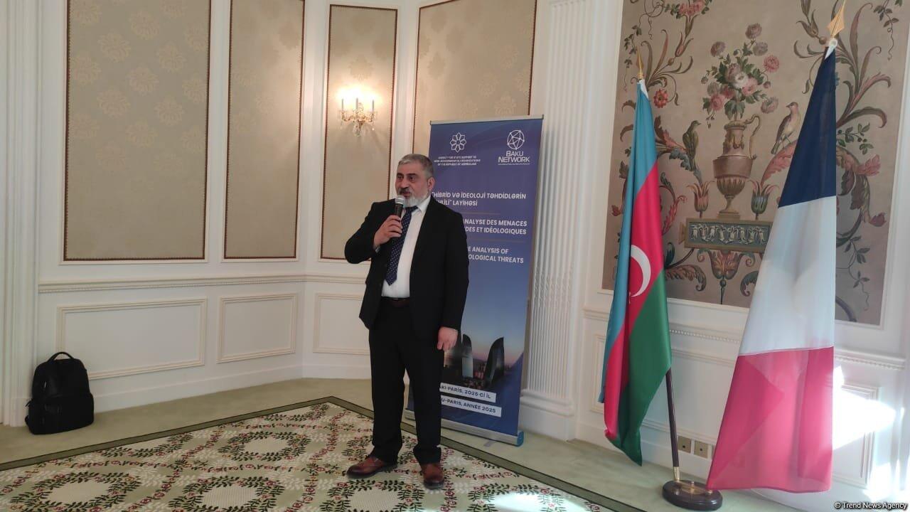 Baku Network впервые поднял в Париже тему азербайджанских журналистов, погибших в результате армянской агрессии