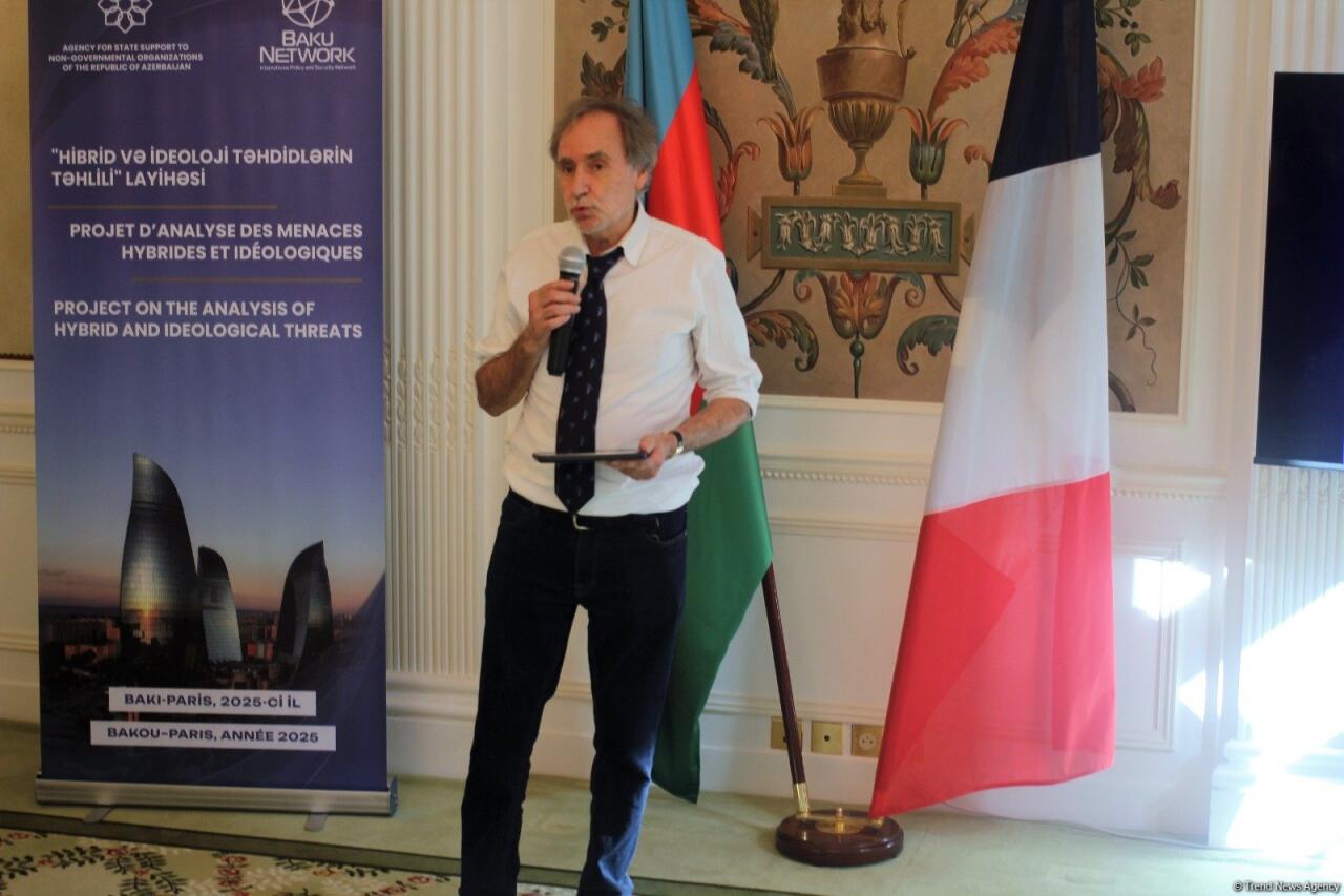 Baku Network впервые поднял в Париже тему азербайджанских журналистов, погибших в результате армянской агрессии