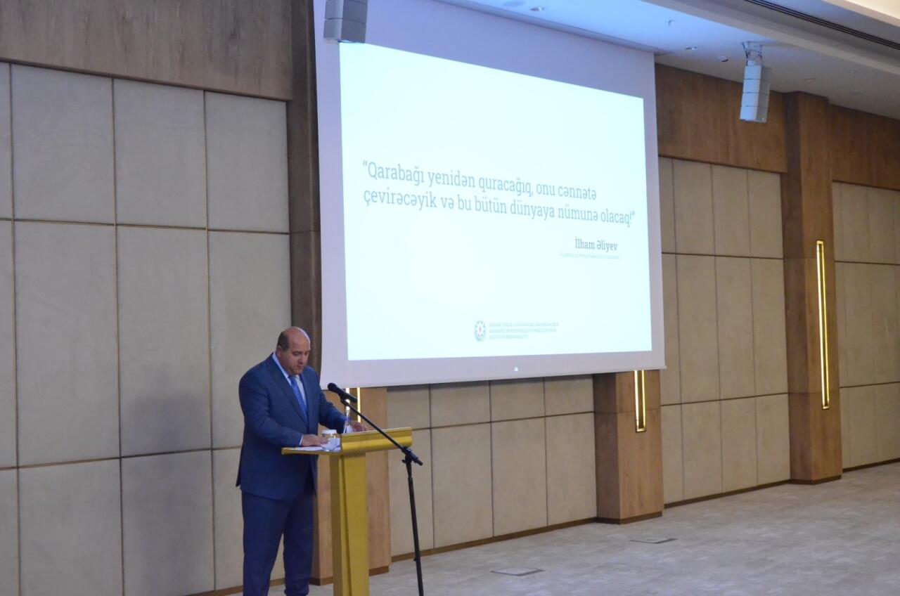 Baş Prokurorluq azad olunmuş Ağdamda regional konfrans keçirib