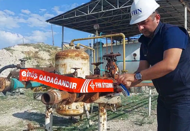 Şəmkirdə maye qazdoldurma məntəqəsinin istismarı dayandırılıb