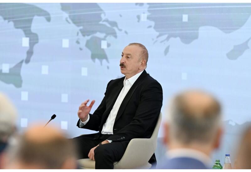 Президент Ильхам Алиев прокомментировал газовый кризис между Россией и Европейским Союзом