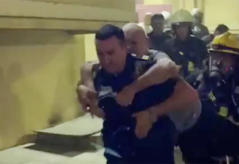 Sumqayıtdakı yanğında 33 nəfər tüstüdən zəhərləndi