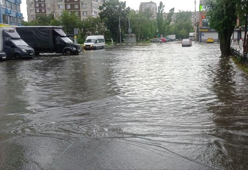 Ливни накрыли Москву