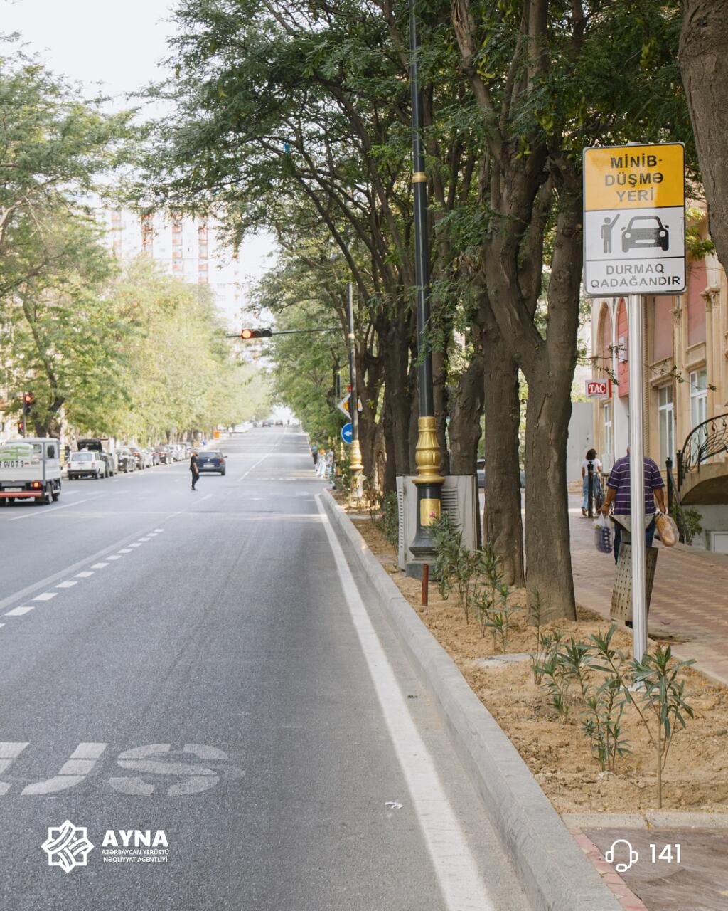 V Bakuju vzpostavljena nova mesta za prevzem in odlaganje potnikov