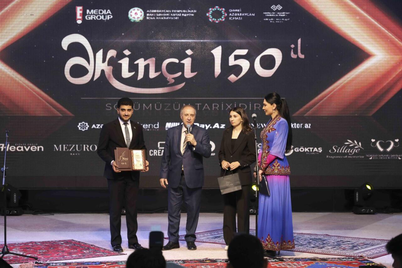 Состоялось мероприятие на темы "Экинчи - 150 лет: Слово нашей истории" и "Ковры расскажут историю Западного Азербайджана"