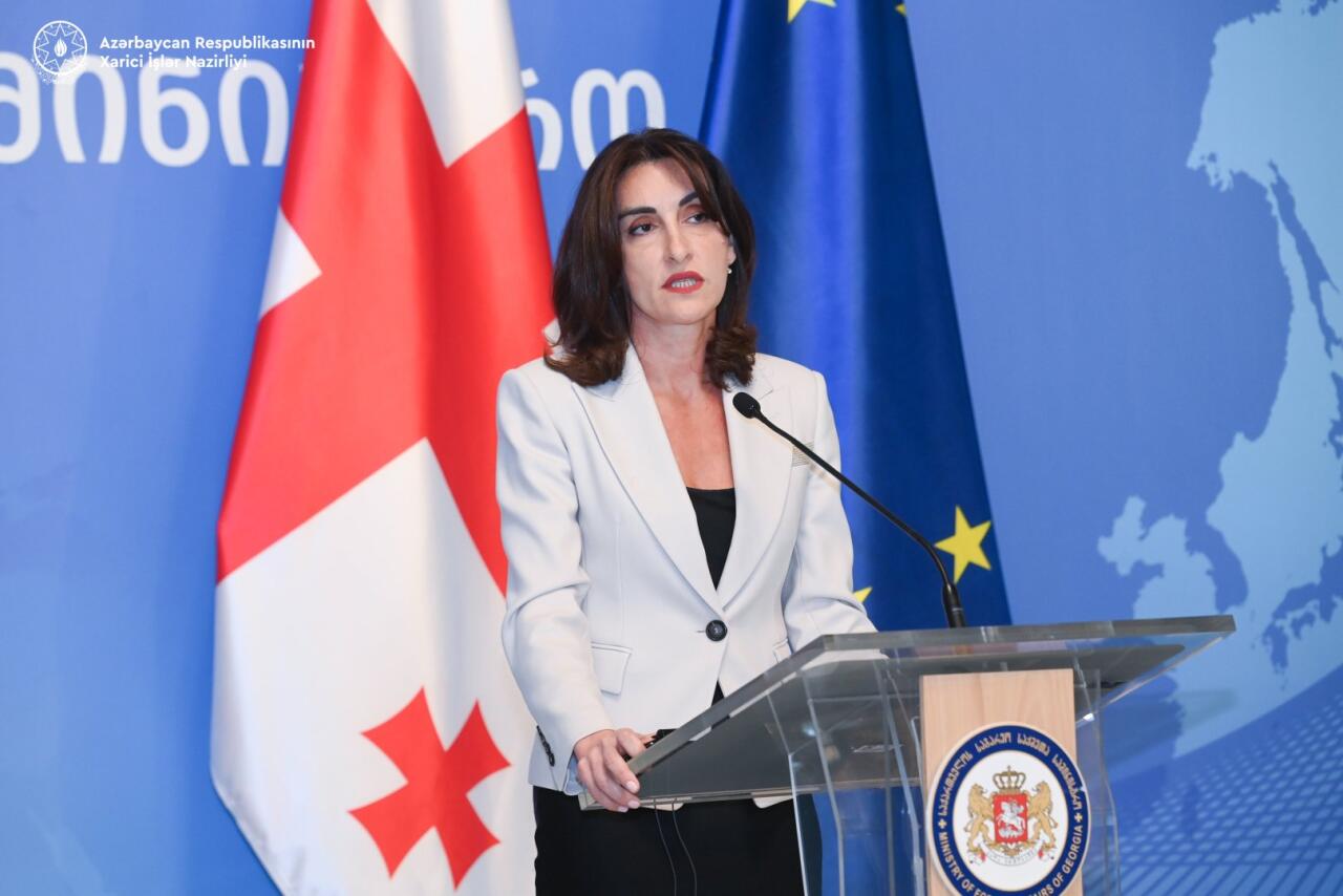 Azərbaycan və Gürcüstan XİN rəhbərləri mətbuata bəyanatla çıxış ediblər