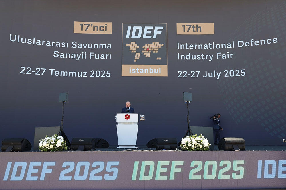 Азербайджан принял участие в открытии выставки "IDEF 2025" в Турции