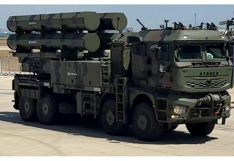 Турецкая крылатая ракета KARA ATMACA на выставке IDEF2025
