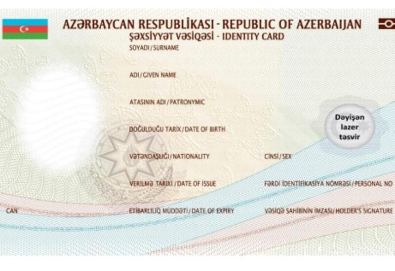 Azərbaycanda şəxsiyyət vəsiqəsinə yeni məlumatlar əlavə ediləcək