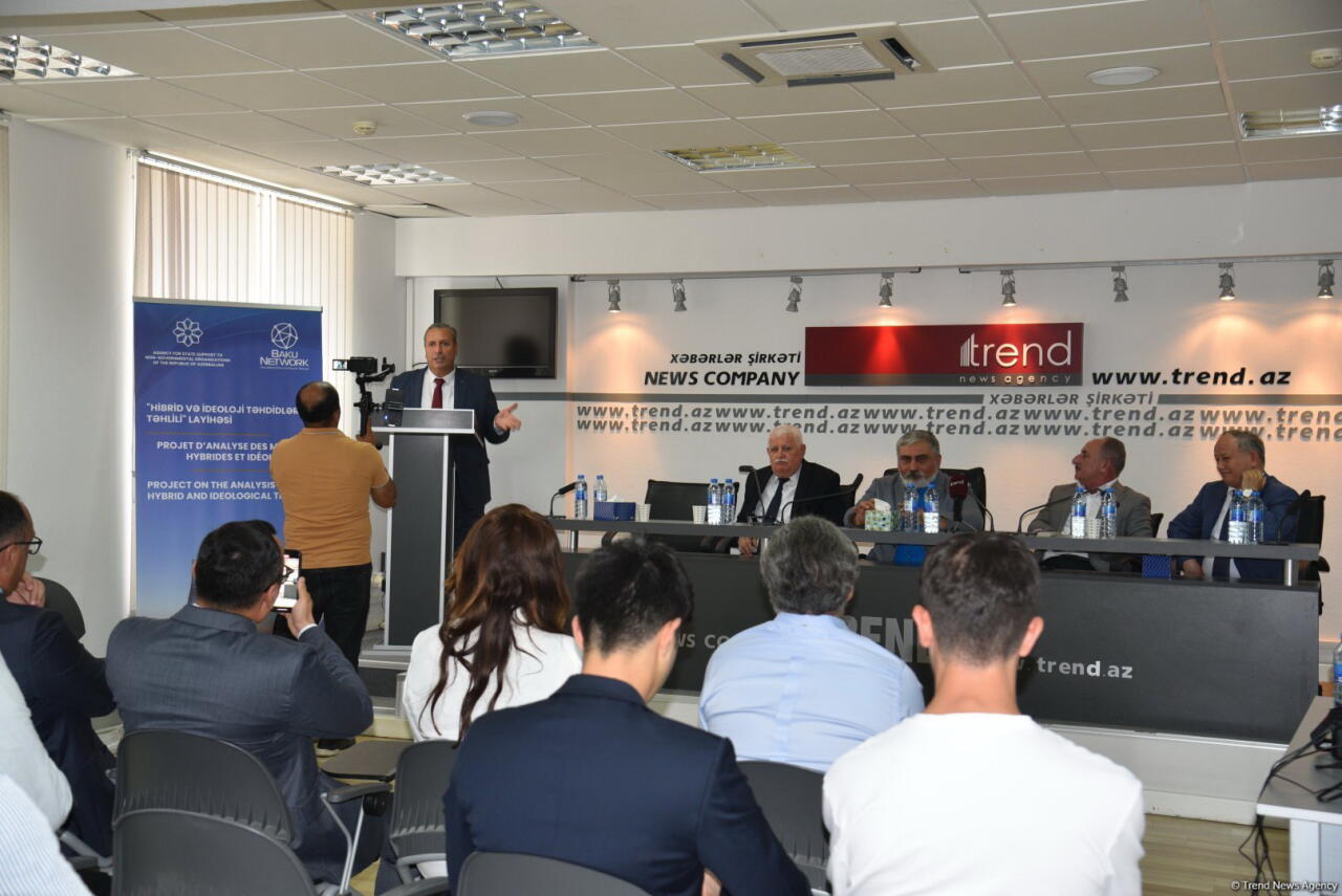 “Baku Network” analitik mərkəzinin “Hibrid və ideoloji təhdidlərin təhlili” layihəsi çərçivəsində növbəti tədbir keçirilib