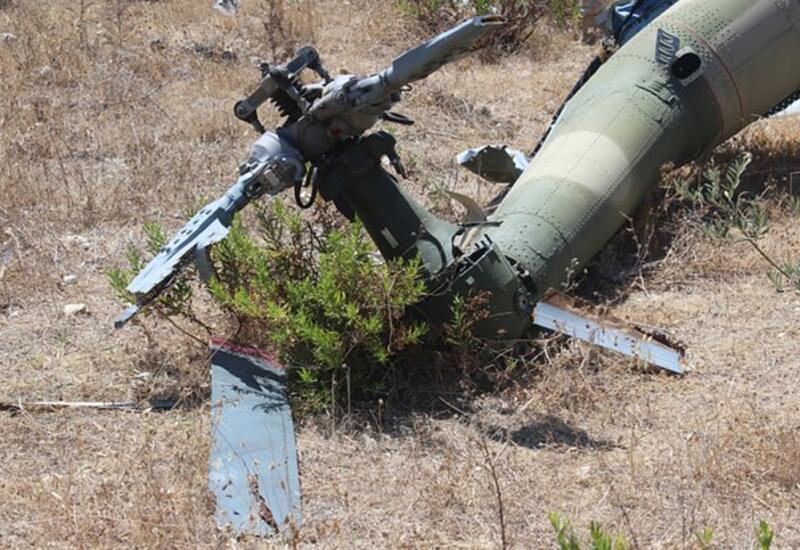 В Казахстане спасатели обнаружили фрагменты пропавшего военного вертолета