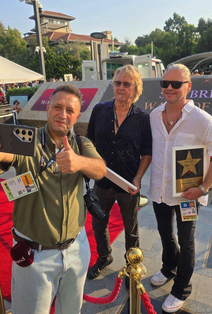 Сразу пять звезд-легенд 80-90-х зажглись на Walk of Fame в Баку