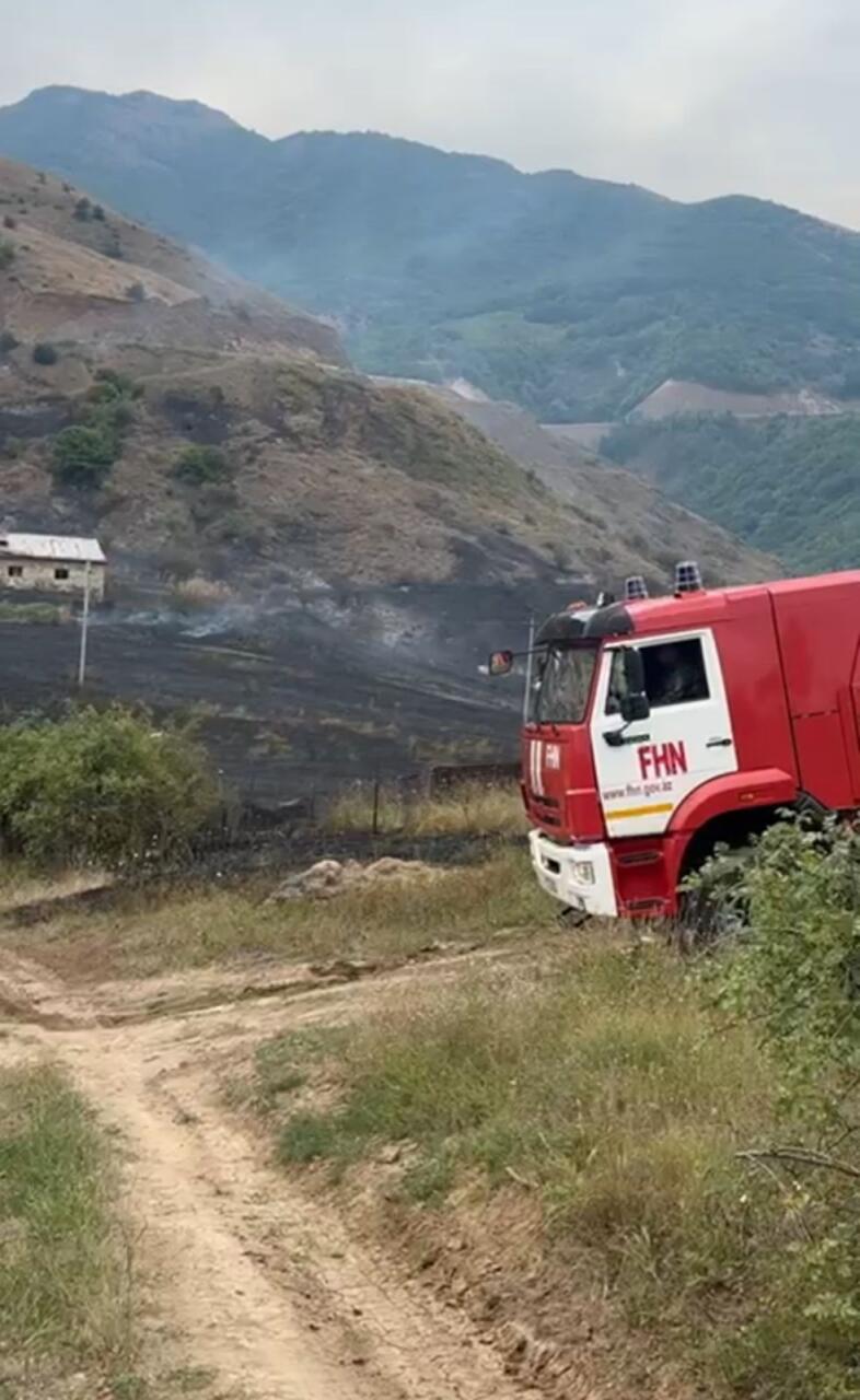 Şuşada baş verən yanğının səbəbi müəyyən olunub